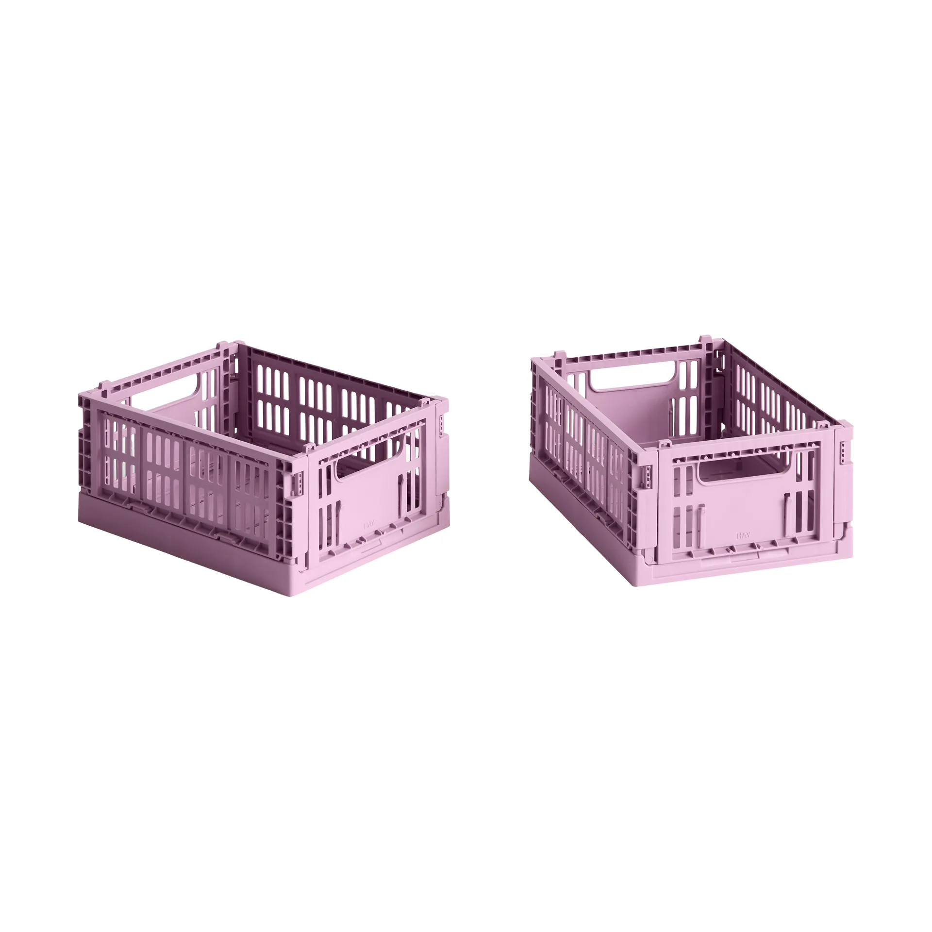 HAY Colour Crate Mini 2-pack 13x17 cm, Dusty rose HAY