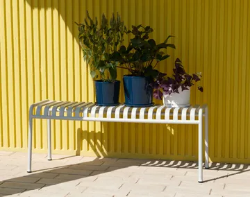 HAY Plant Pot with saucer doniczka L Ø19 cm - Biały - HAY