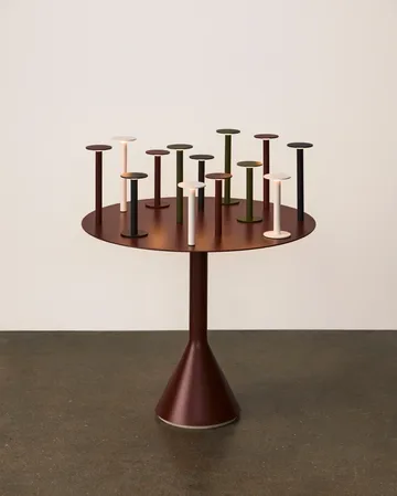 Host przenośna lampa - Anthracite, 22 cm - HAY