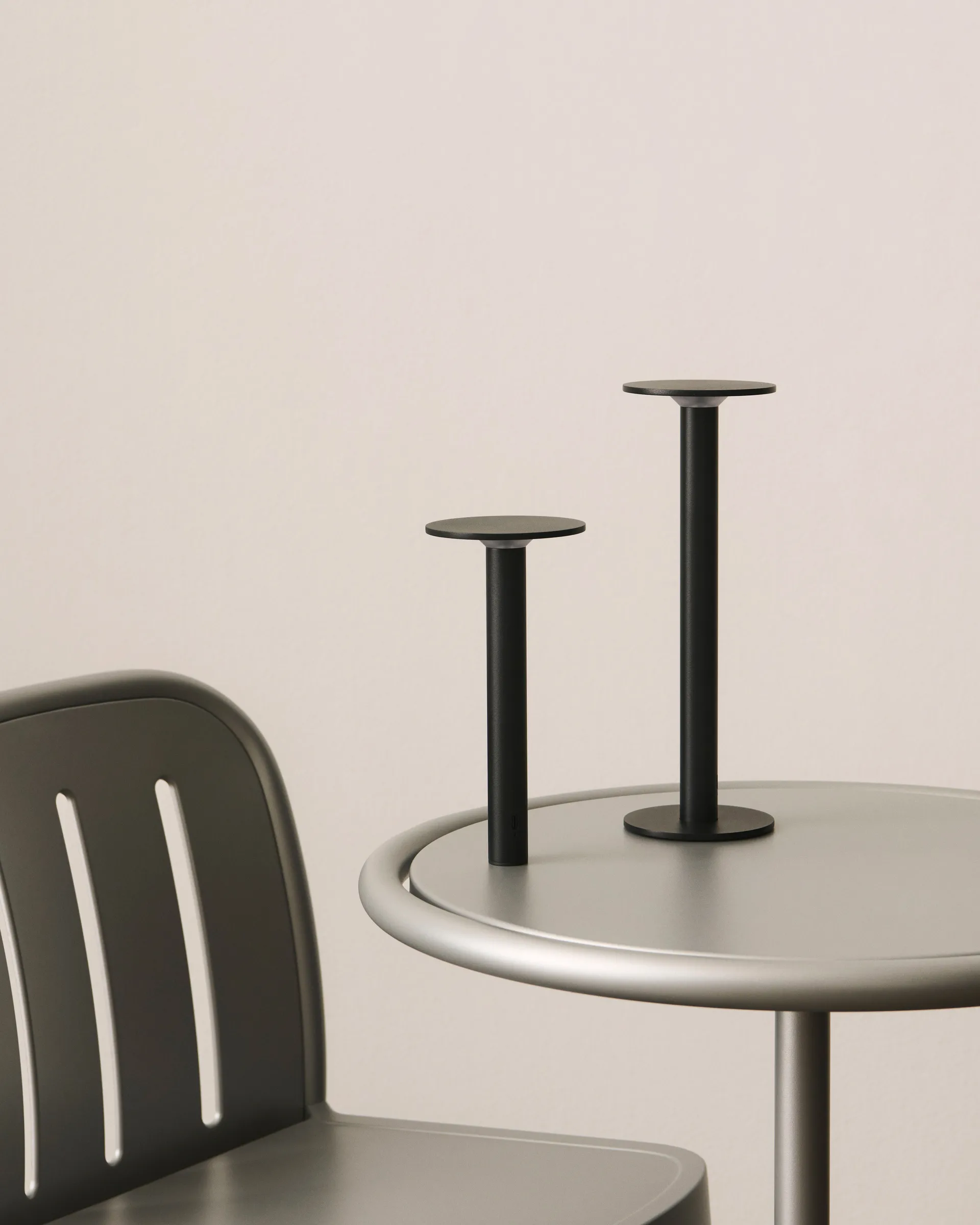 Host przenośna lampa, Anthracite, 22 cm HAY