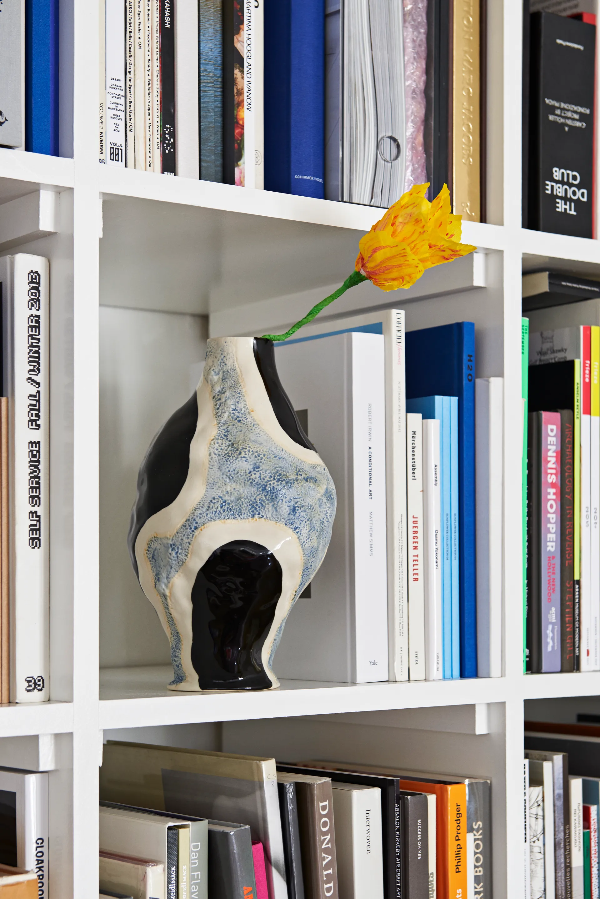 Jessica Hans wazon, glossy cow HAY