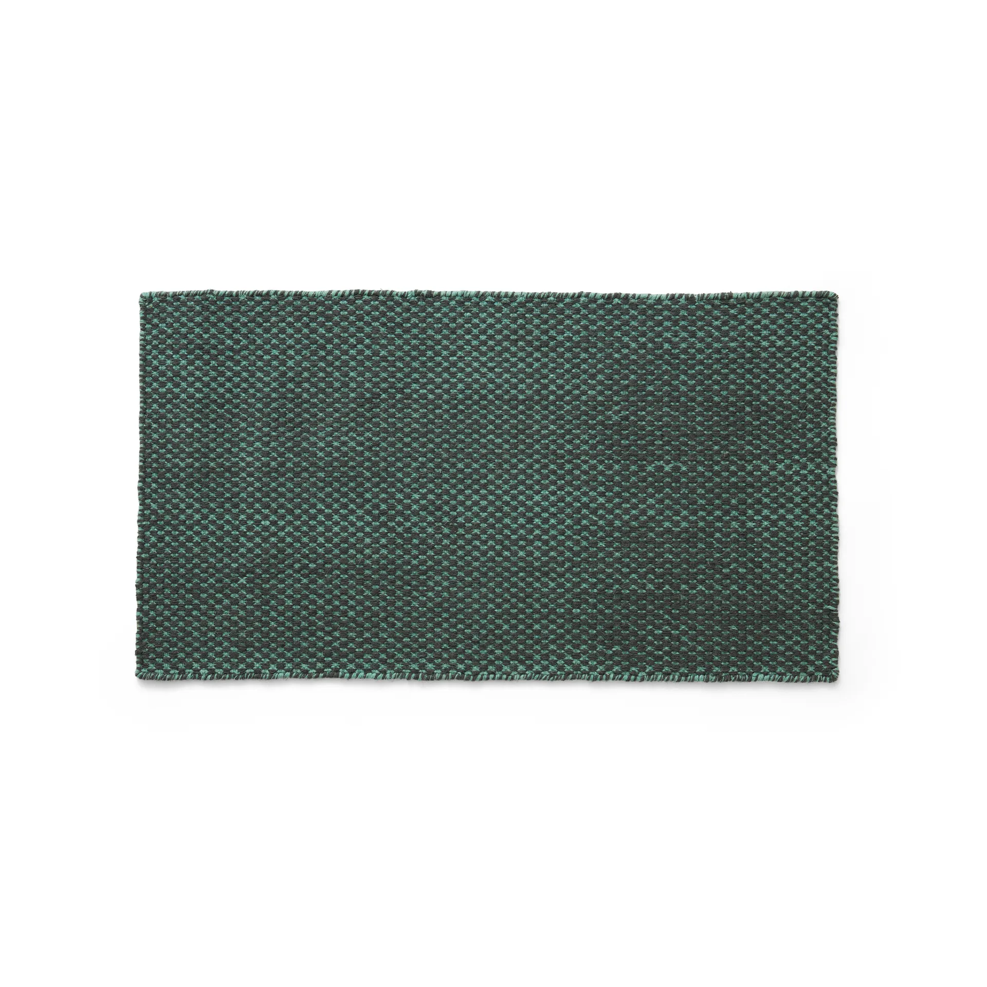 Kilimowy dywan Moiré 52x95 cm, Emerald green HAY