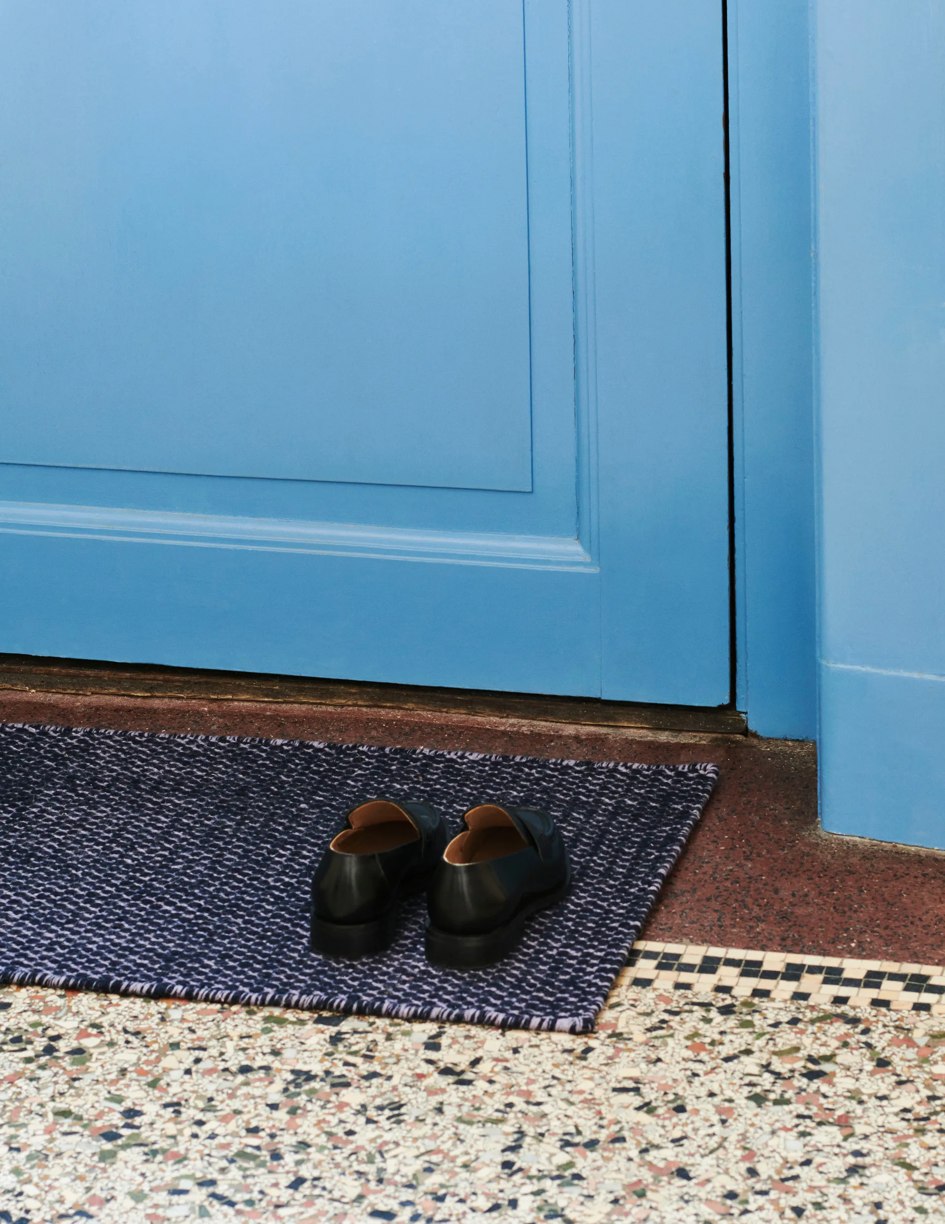 Kilimowy dywan Moiré 52x95 cm, Lilac HAY