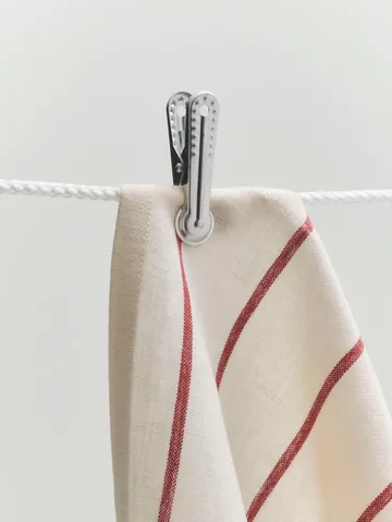 Klamerki do ubrań Outdoor Market - Silver, 10 szt. - HAY