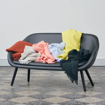 Koc Crinkle 150x210cm - Grey - HAY