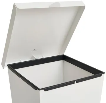 Kosz pedałowy  Loop 26 l - White - HAY