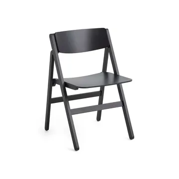 Krzesło Backflip Chair - Anthracite lakierowany buk - HAY