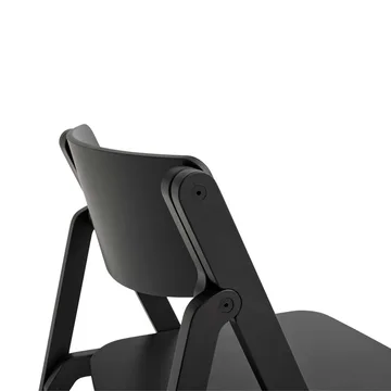 Krzesło Backflip Chair - Anthracite lakierowany buk - HAY