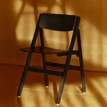 Krzesło Backflip Chair - Anthracite lakierowany buk - HAY