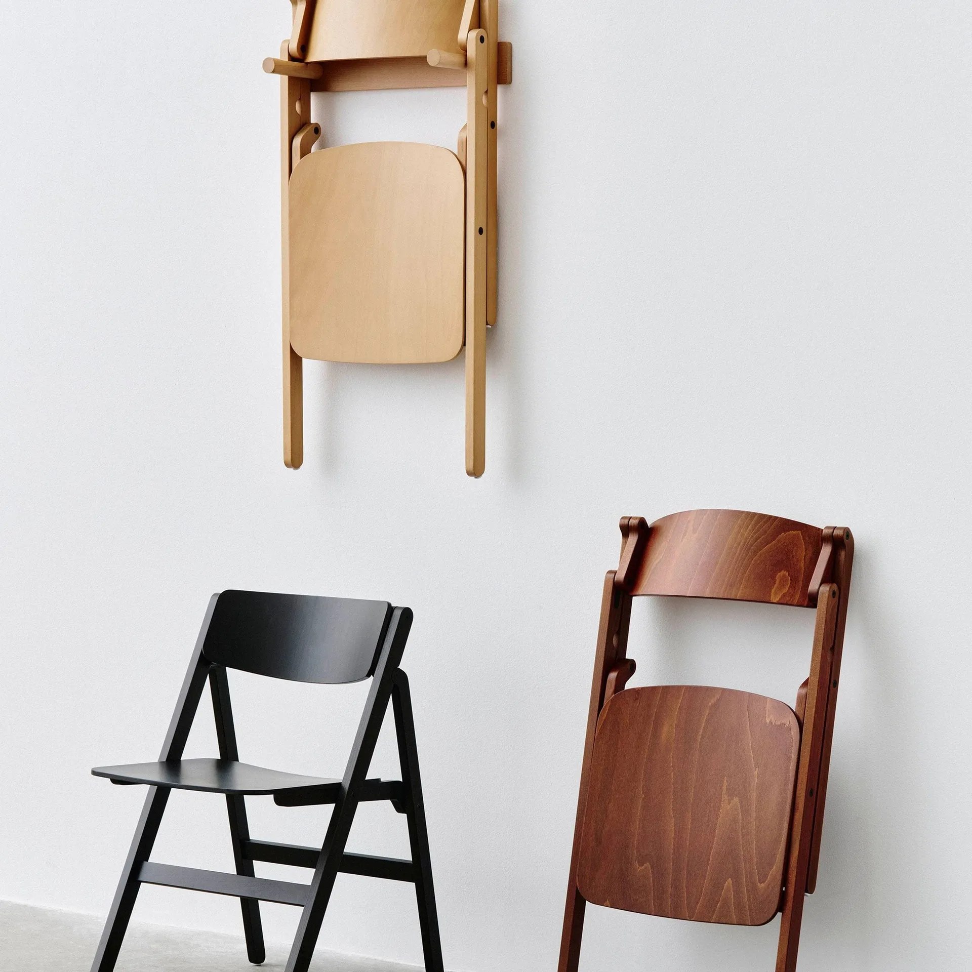 Krzesło Backflip Chair, Bronze lakierowany buk HAY