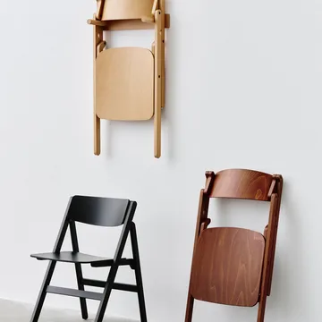 Krzesło Backflip Chair - Bronze lakierowany buk - HAY