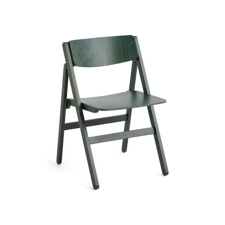 Krzesło Backflip Chair - Cedar green lakierowany buk - HAY