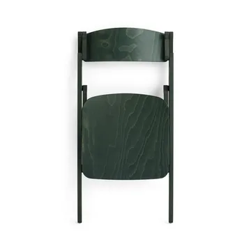 Krzesło Backflip Chair - Cedar green lakierowany buk - HAY