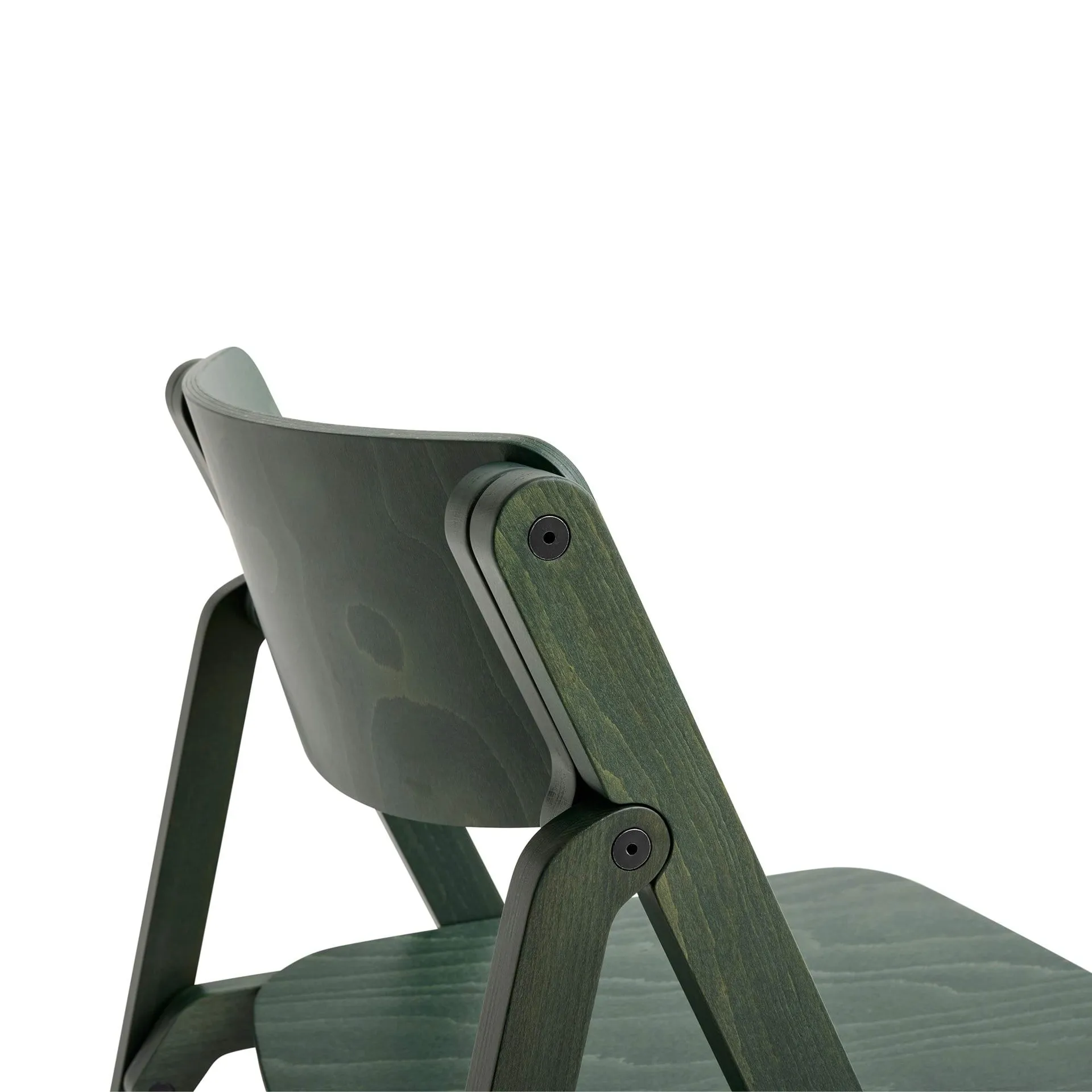 Krzesło Backflip Chair, Cedar green lakierowany buk HAY