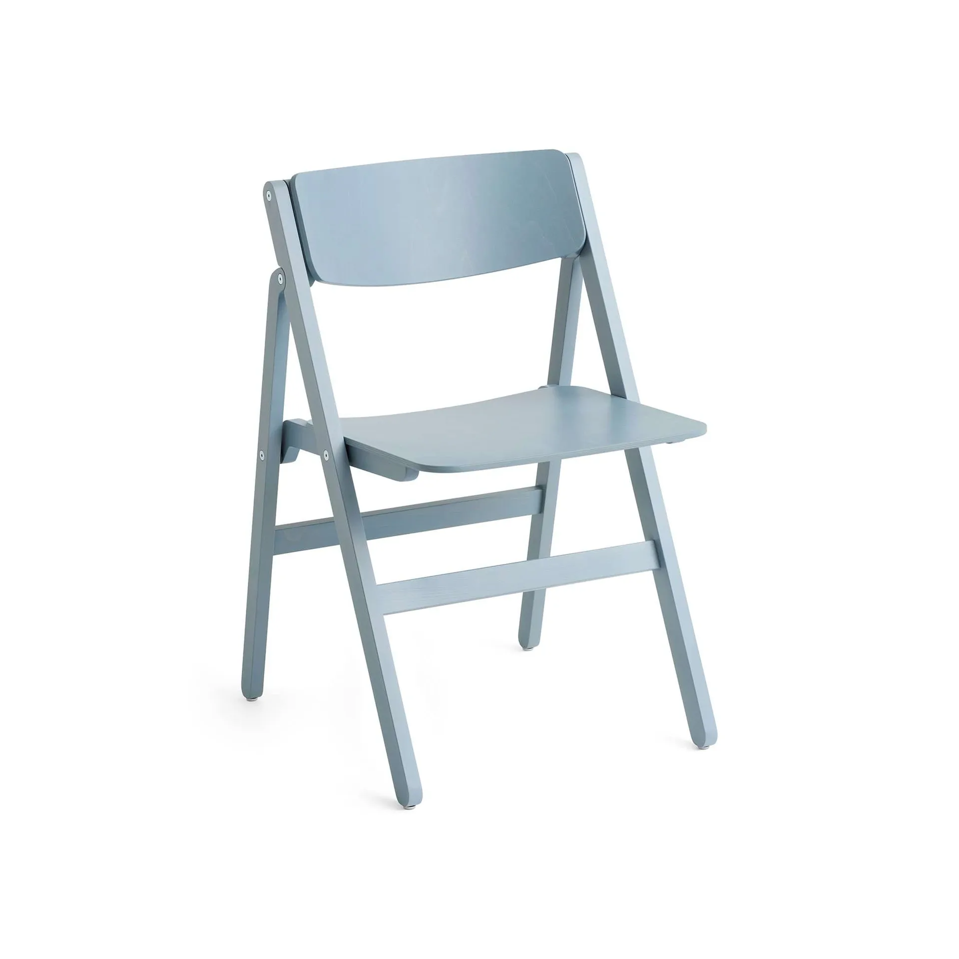 Krzesło Backflip Chair, Cloud blue lakierowany buk HAY