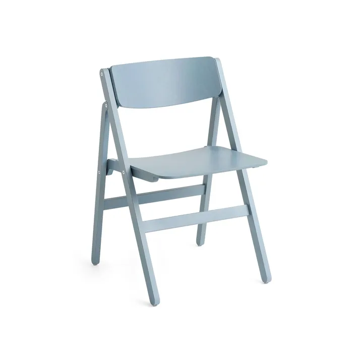 Krzesło Backflip Chair - Cloud blue lakierowany buk - HAY