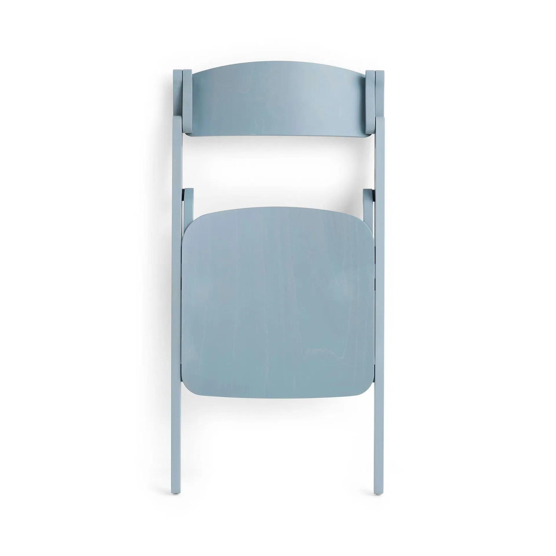 Krzesło Backflip Chair, Cloud blue lakierowany buk HAY