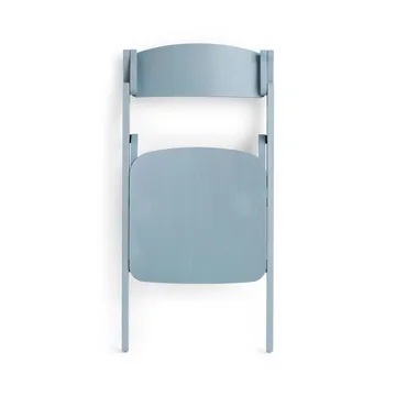 Krzesło Backflip Chair - Cloud blue lakierowany buk - HAY