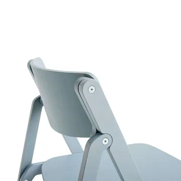 Krzesło Backflip Chair - Cloud blue lakierowany buk - HAY