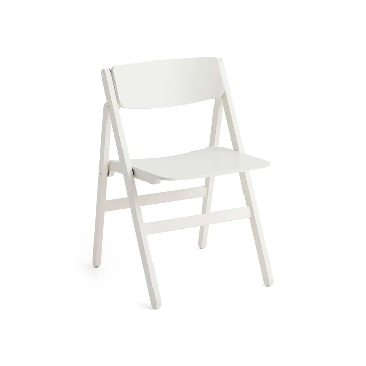 Krzesło Backflip Chair - Cream white lakierowany buk - HAY