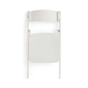Krzesło Backflip Chair - Cream white lakierowany buk - HAY