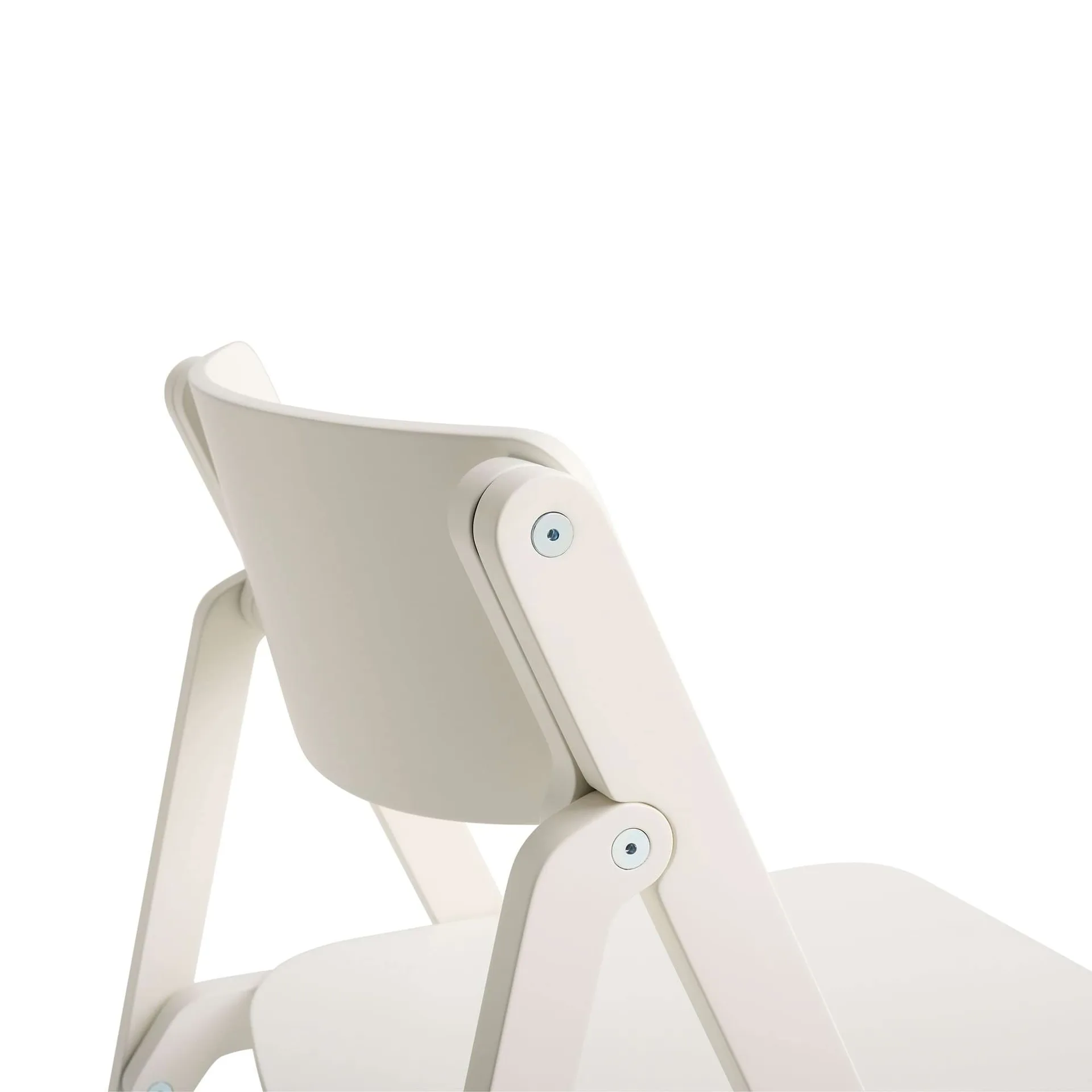 Krzesło Backflip Chair, Cream white lakierowany buk HAY