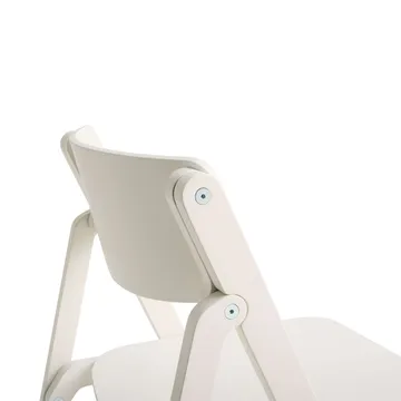 Krzesło Backflip Chair - Cream white lakierowany buk - HAY