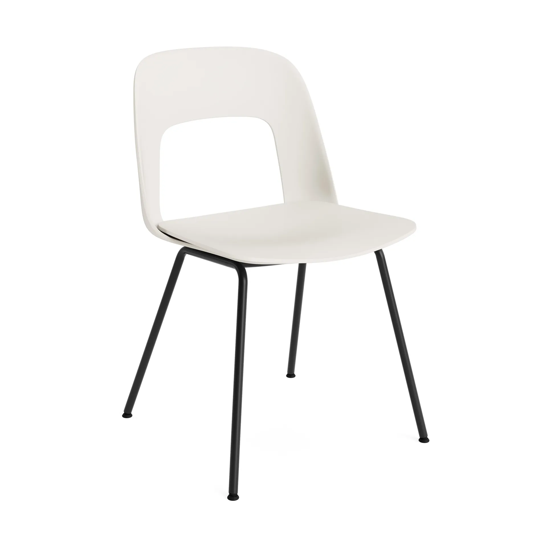 Krzesło Layout Chair 111, Cream white-black HAY