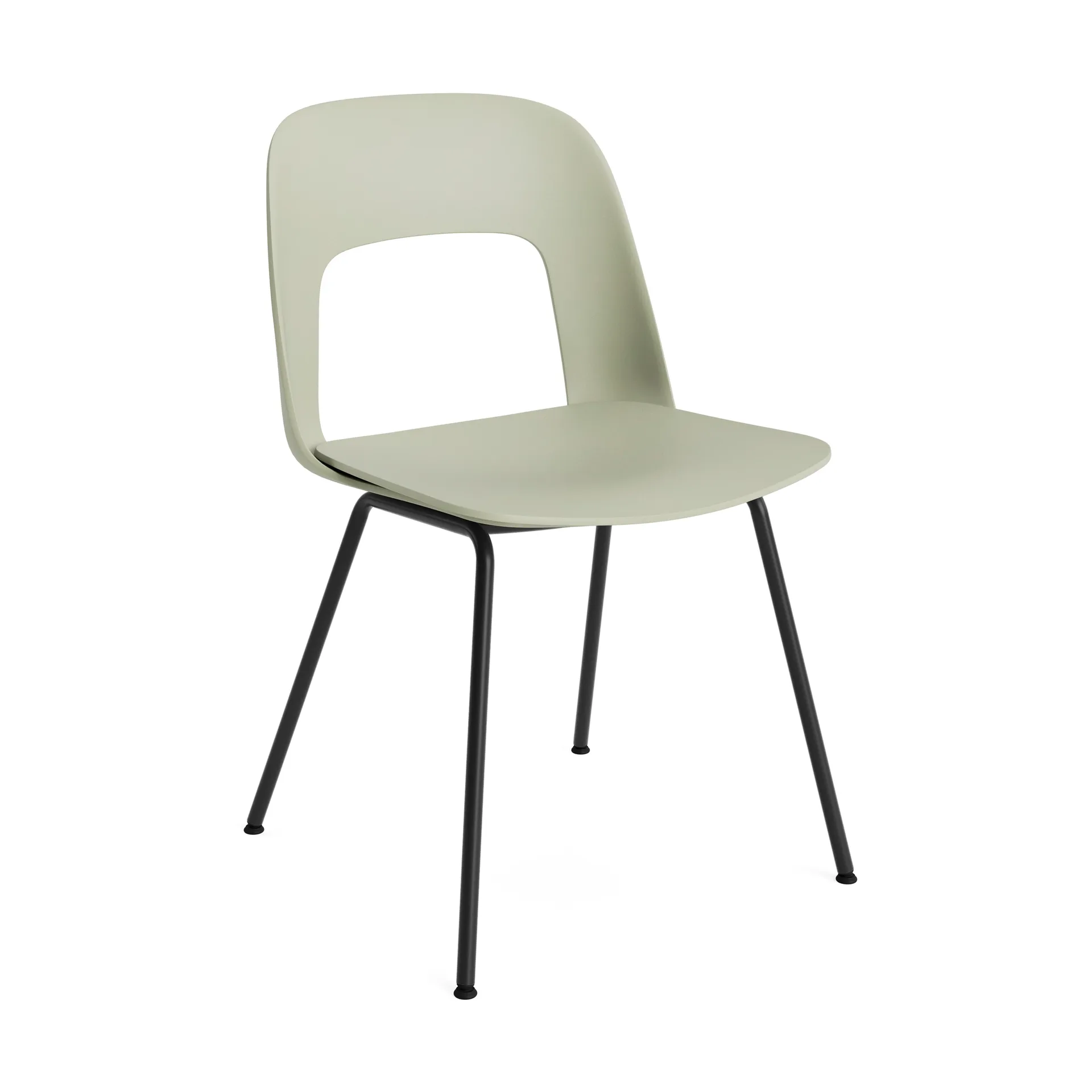 Krzesło Layout Chair 111, Pastel green-black HAY