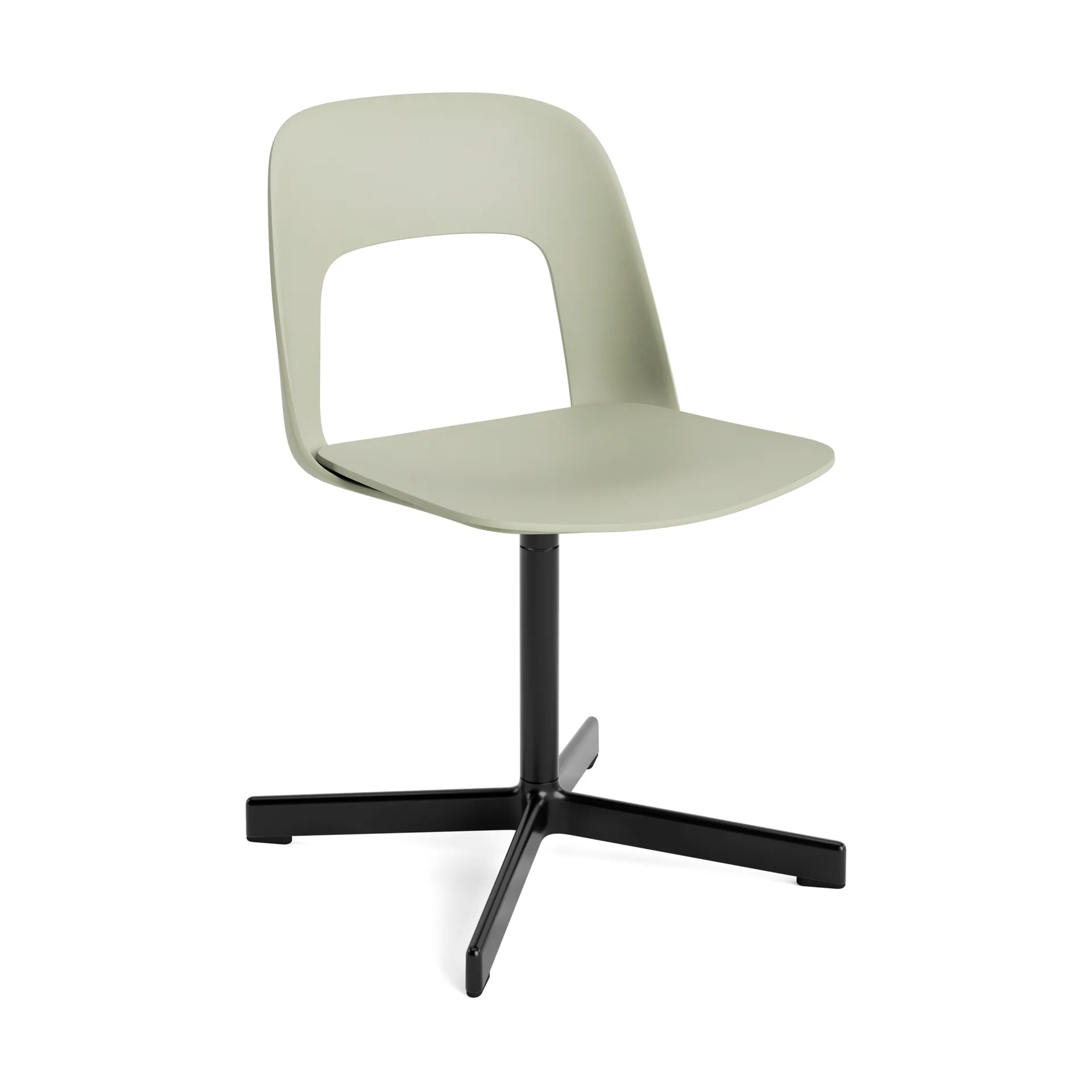 Krzesło Layout Chair 131, Pastel green-black HAY