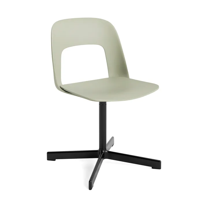 Krzesło Layout Chair 131 - Pastel green-black - HAY