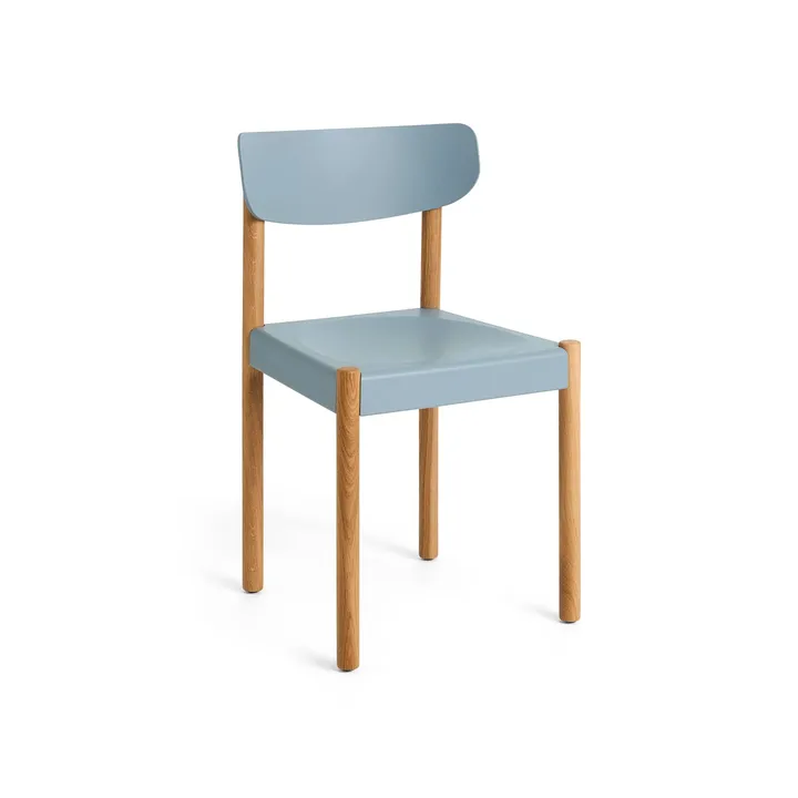 Krzesło Pack Chair 10 - Naolejowany dąb-ash blue - HAY