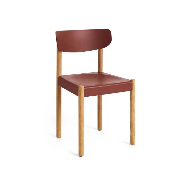 Krzesło Pack Chair 10 - Naolejowany dąb-hull red - HAY