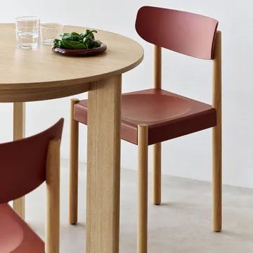 Krzesło Pack Chair 10 - Naolejowany dąb-hull red - HAY