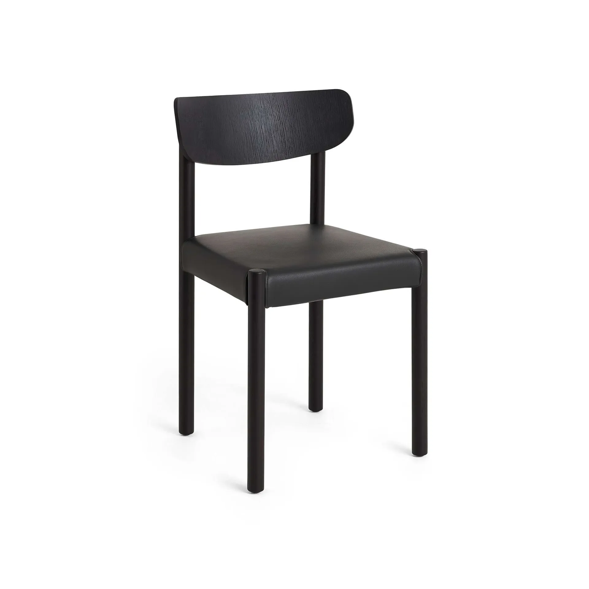 Krzesło Pack Chair 11, Iron black dąb-Grano black HAY