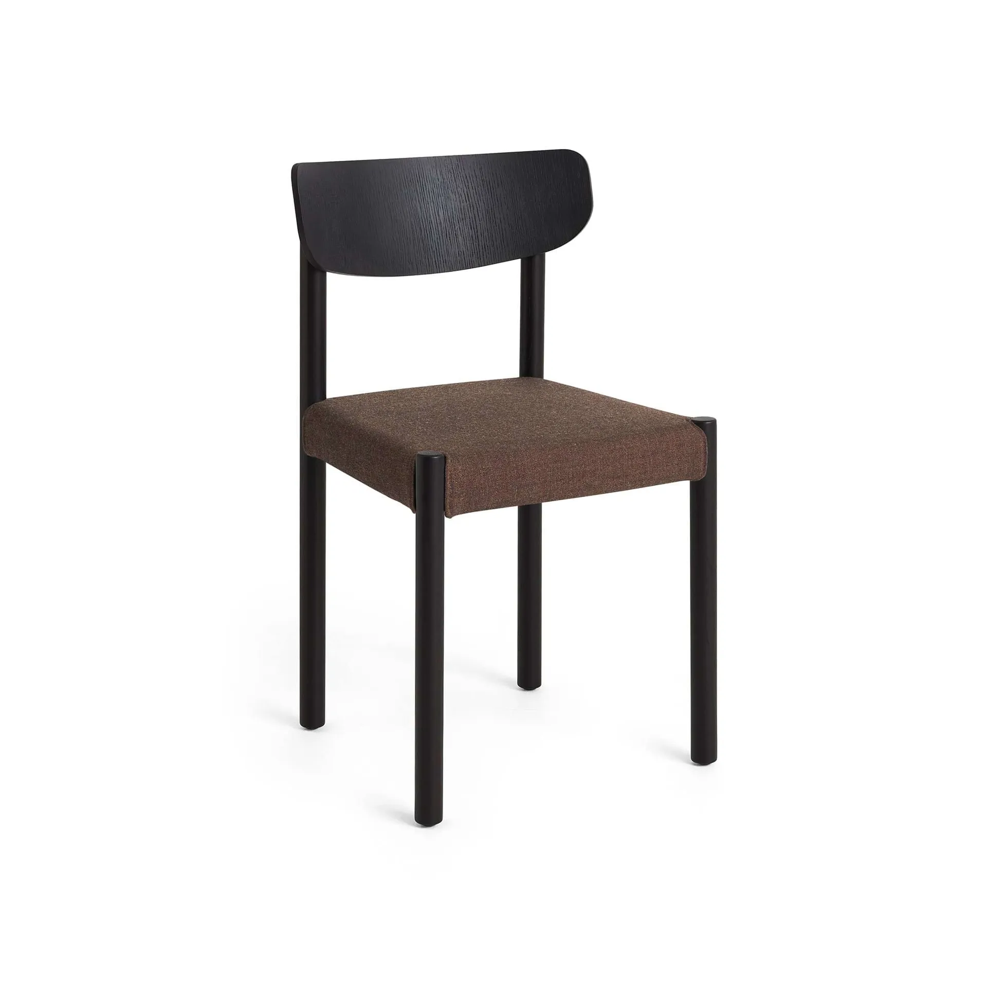 Krzesło Pack Chair 11, Iron black dąb-Remix 356 HAY