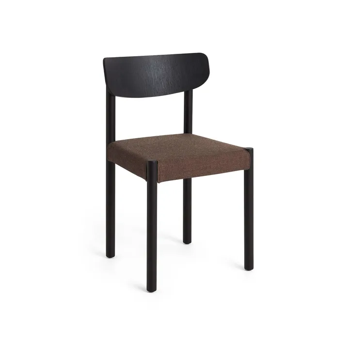 Krzesło Pack Chair 11 - Iron black dąb-Remix 356 - HAY