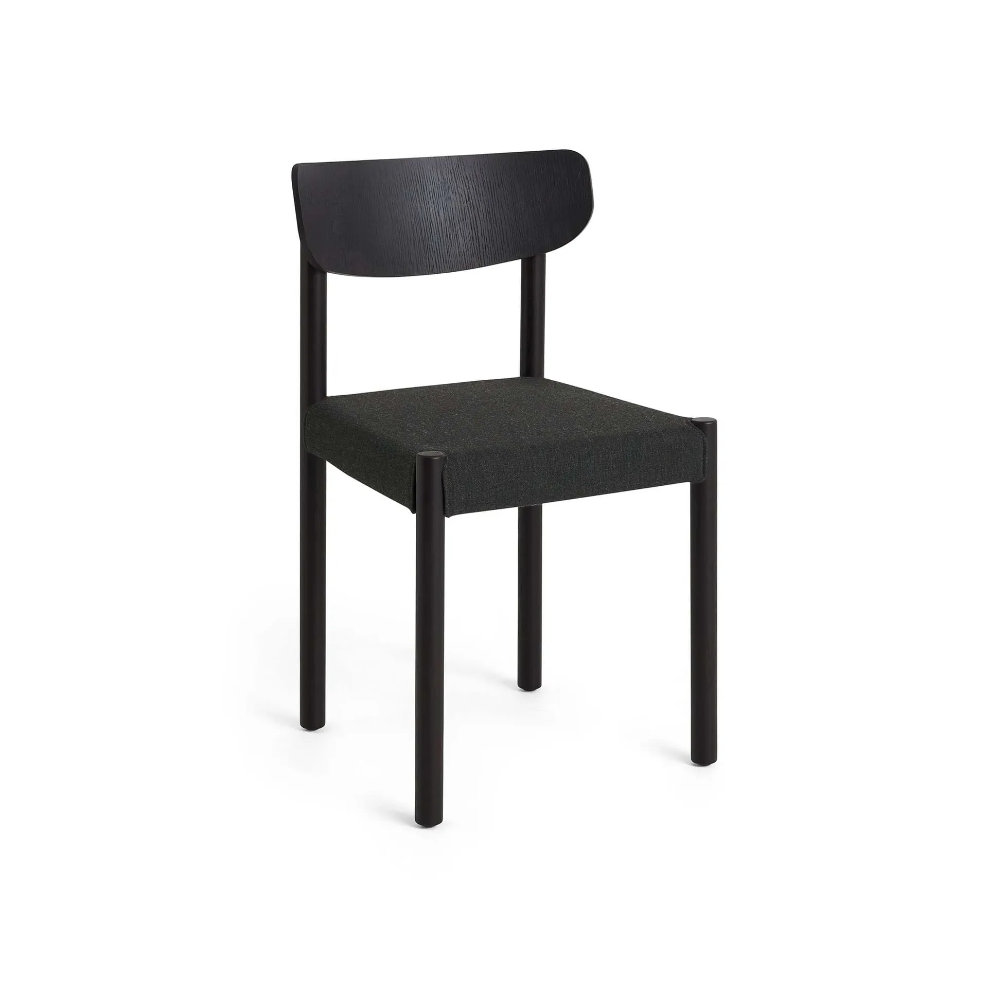 Krzesło Pack Chair 11, Iron black dąb-Remix 973 HAY