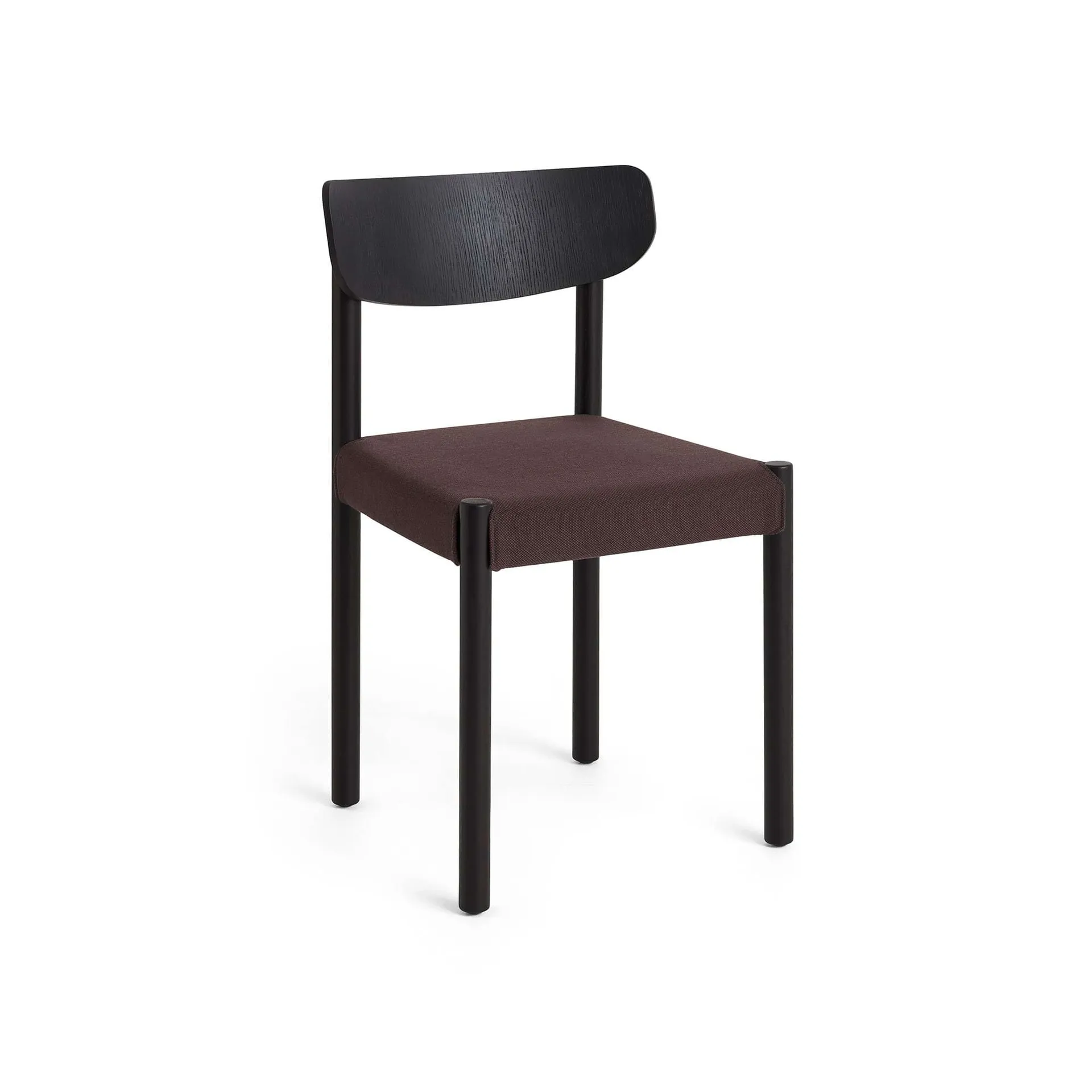 Krzesło Pack Chair 11, Iron black dąb-Steelcut 695 HAY
