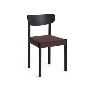 Krzesło Pack Chair 11 - Iron black dąb-Steelcut 695 - HAY