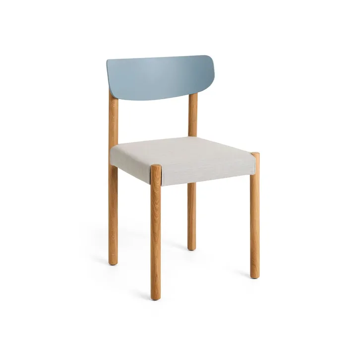 Krzesło Pack Chair 11 - Naolejowany dąb-ash blue-Remix 606 - HAY