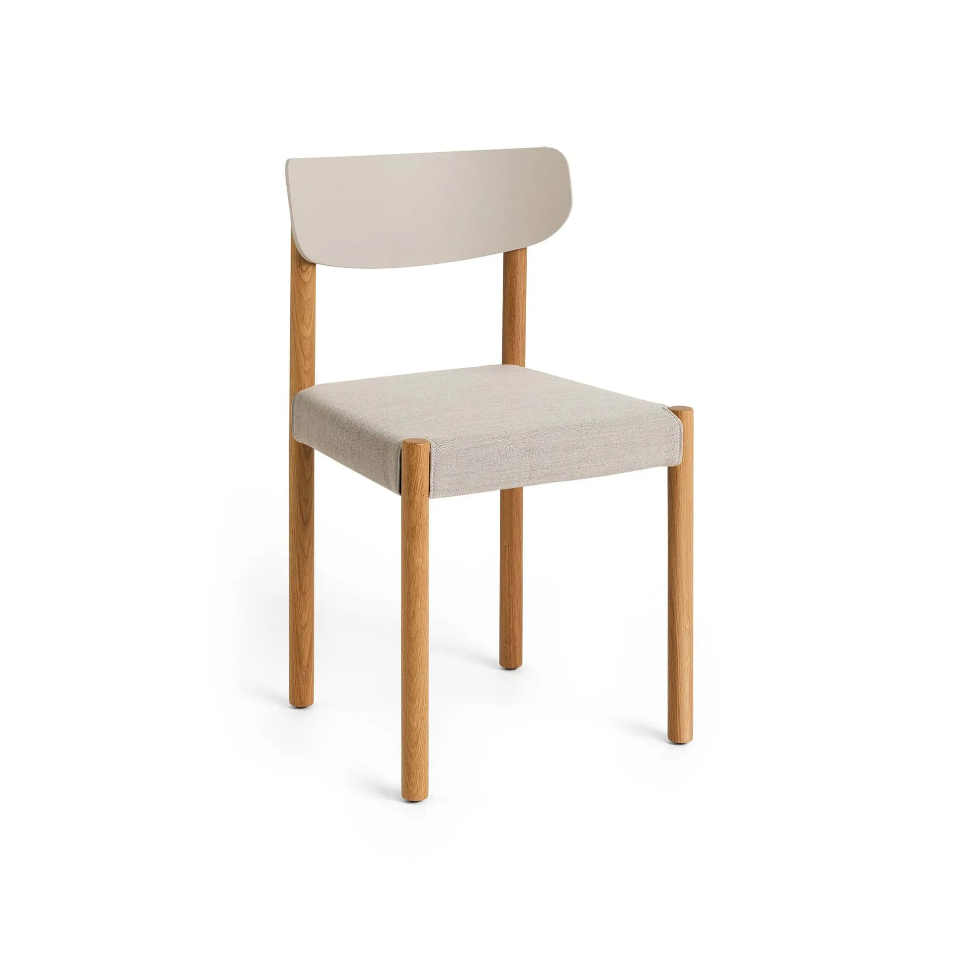Krzesło Pack Chair 11, Naolejowany dąb-chalk grey-Remix 126 HAY