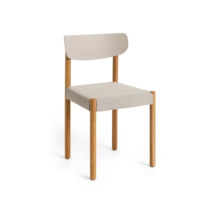 Krzesło Pack Chair 11 - Naolejowany dąb-chalk grey-Remix 126 - HAY