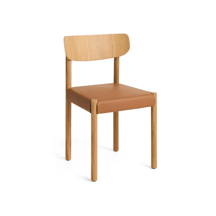Krzesło Pack Chair 11 - Naolejowany dąb-Grano cognac - HAY