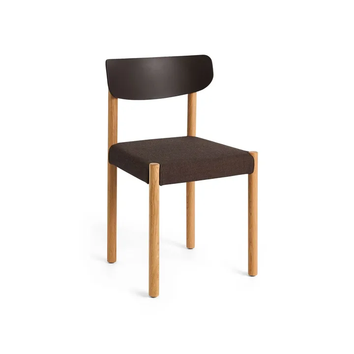 Krzesło Pack Chair 11 - Naolejowany dąb-graphite brown-Remix 356 - HAY
