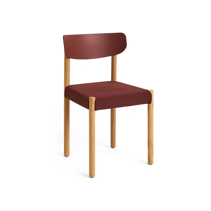 Krzesło Pack Chair 11 - Naolejowany dąb-hull red-Steelcut 655 - HAY