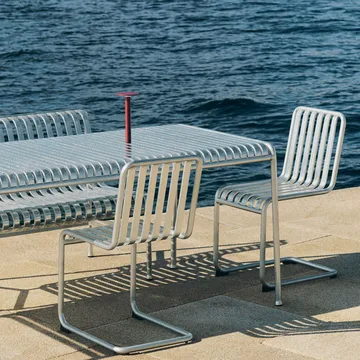 Krzesło Palissade Cantilever - Hot galvanised steel - HAY