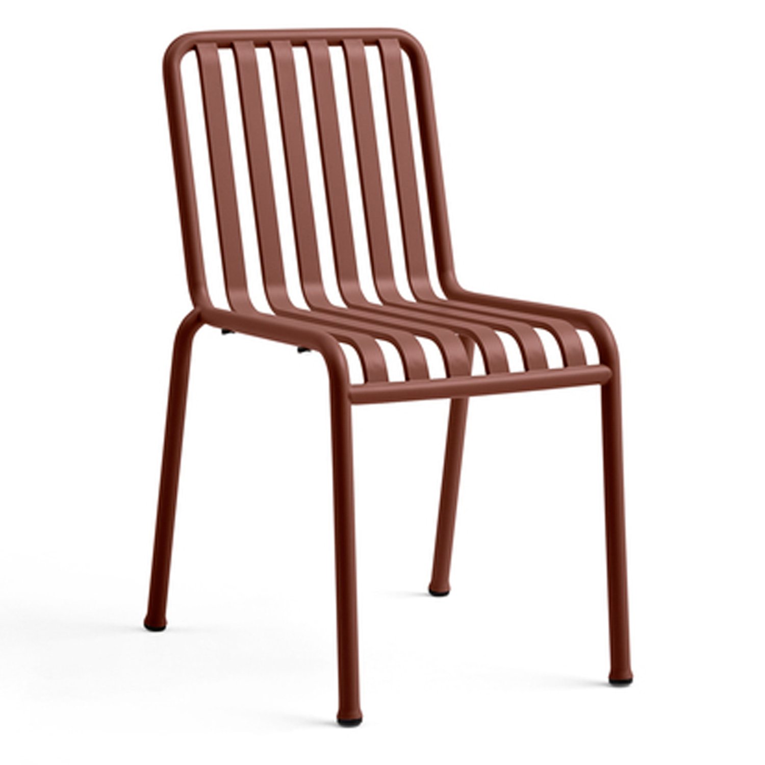 HAY Krzesło Palissade Iron red | Skandynawski Design | Krzesła ogrodowe | Czerwony