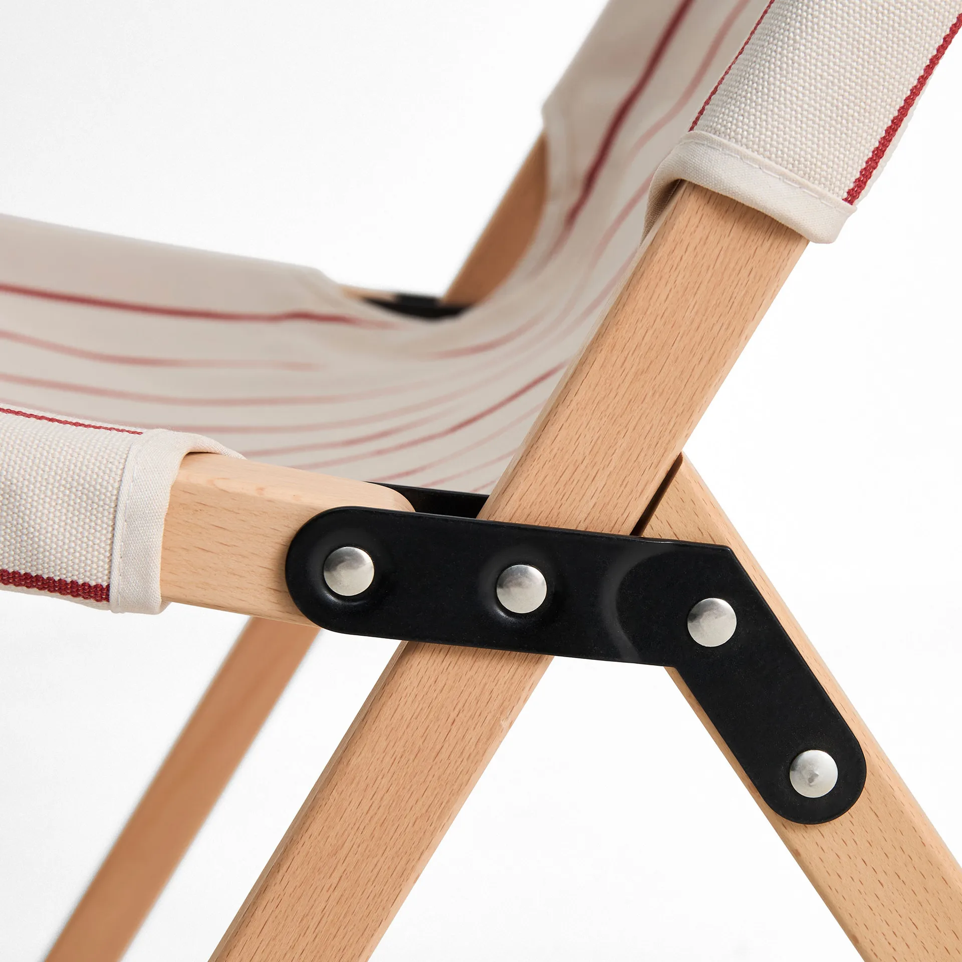 Krzesło składane Outdoor Market, Beige-red HAY