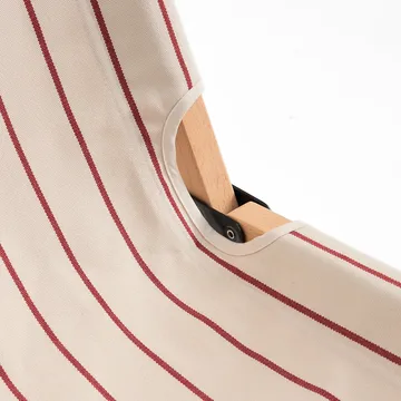 Krzesło składane Outdoor Market - Beige-red - HAY